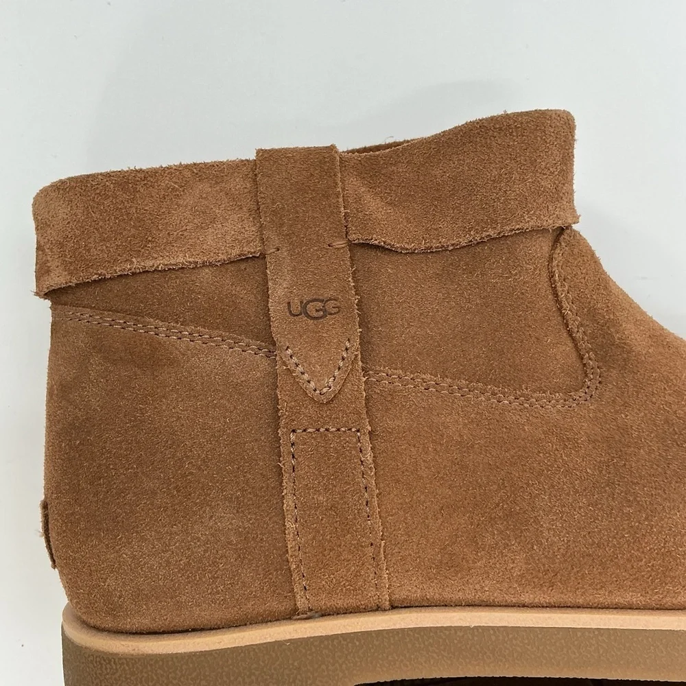 UGG Women’s Josefene Cuff Tan Suede Boots